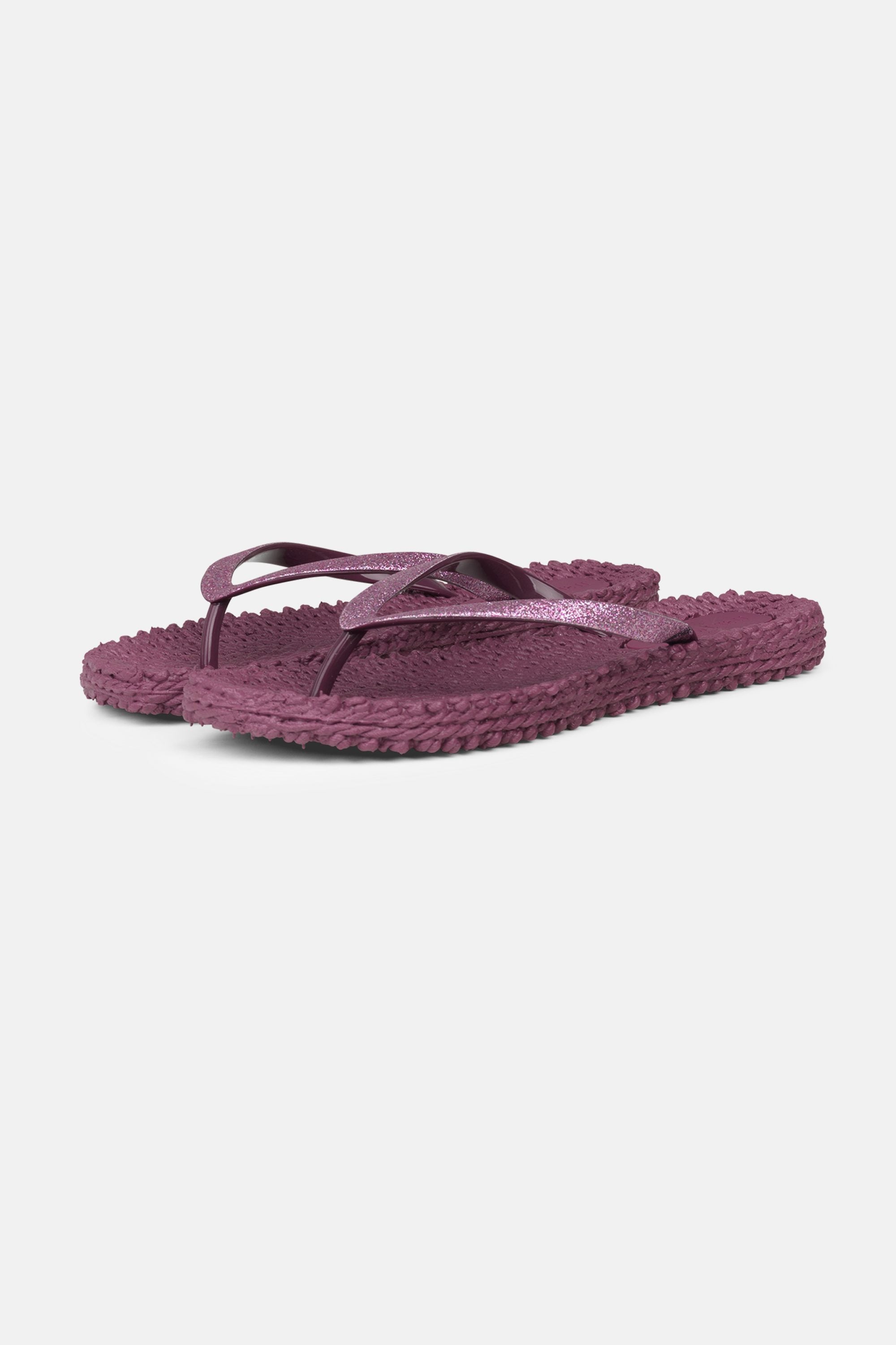 Chanclas Glitter - Rubino